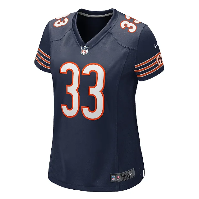 Zennovawear Women's Chicago Bears Ian Wheeler Navy Game Jersey