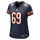 Zennovawear Women's Chicago Bears Ja'Tyre Carter Navy Game Player Jersey