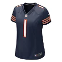 Zennovawear Women's Chicago Bears Jaylon Johnson Navy Game Jersey