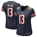 Zennovawear Women's Chicago Bears Keenan Allen Navy Game Jersey