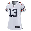 Zennovawear Women's Chicago Bears Keenan Allen White Alternate Game Jersey
