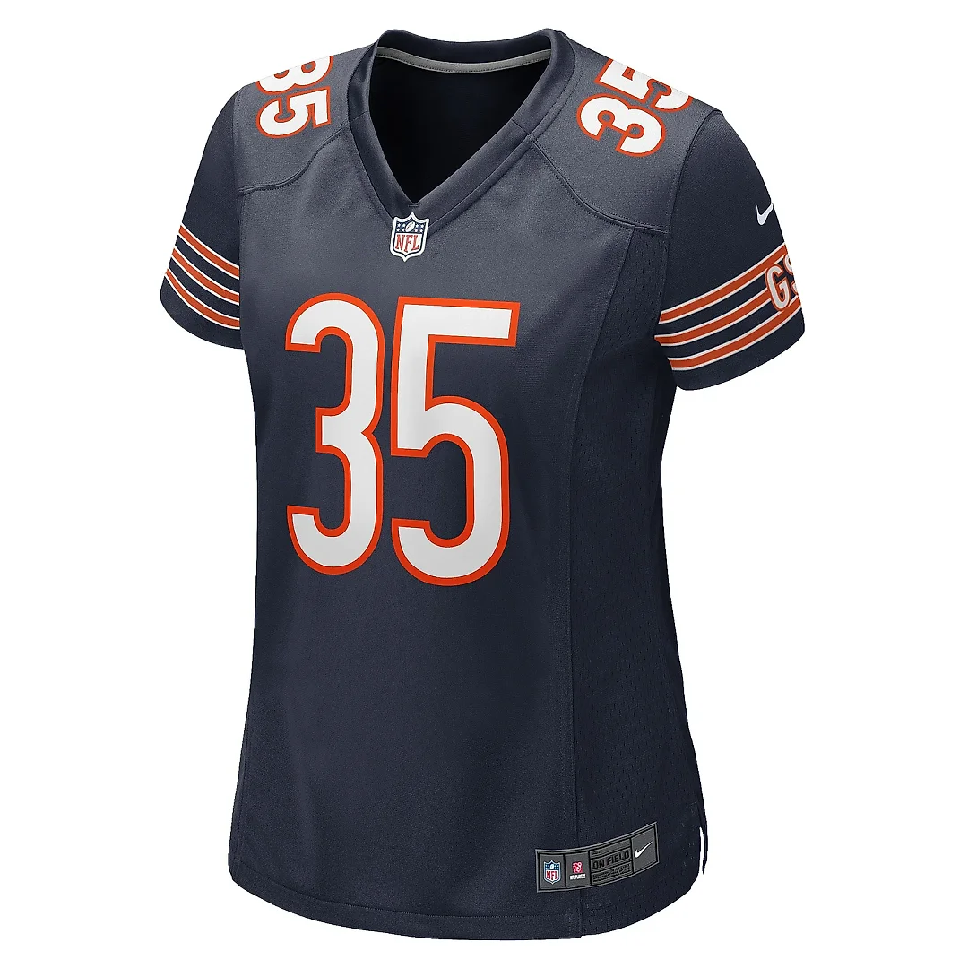 Zennovawear Women's Chicago Bears Khari Blasingame Navy Game Player Jersey