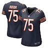Zennovawear Women's Chicago Bears Larry Borom Navy Game Jersey