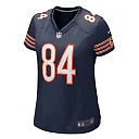 Zennovawear Women's Chicago Bears Marcedes Lewis Navy Game Jersey