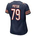 Zennovawear Women's Chicago Bears Matt Pryor Navy Game Jersey