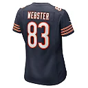 Zennovawear Women's Chicago Bears Nsimba Webster Navy Team Game Jersey