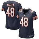 Zennovawear Women's Chicago Bears Patrick Scales Navy Game Jersey