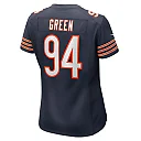 Zennovawear Women's Chicago Bears Rasheem Green Navy Game Jersey