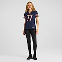 Zennovawear Women's Chicago Bears Red Grange Navy Retired Player Jersey