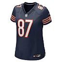 Zennovawear Women's Chicago Bears Tommy Sweeney Navy Game Jersey