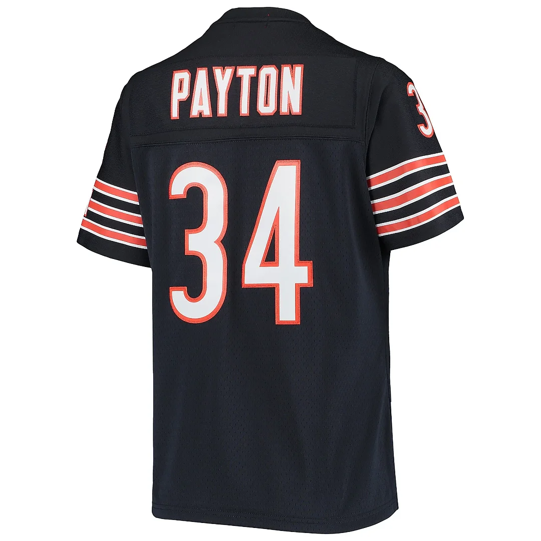 Zennovawear Women's Chicago Bears Walter Payton Mitchell & Ness Navy 1985 Legacy Jersey