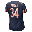 Zennovawear Women's Chicago Bears Walter Payton Navy Game Retired Player Jersey