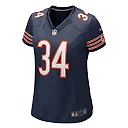Zennovawear Women's Chicago Bears Walter Payton Navy Game Retired Player Jersey