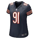 Zennovawear Women's Chicago Bears Yannick Ngakoue Navy Team Game Jersey