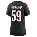Zennovawear Women's Cincinnati Bengals Akeem Davis-Gaither Black Game Player Jersey