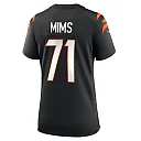 Zennovawear Women's Cincinnati Bengals Amarius Mims Black Game Jersey