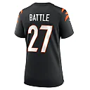 Zennovawear Women's Cincinnati Bengals Battle Black Team Game Jersey