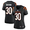 Zennovawear Women's Cincinnati Bengals Chase Brown Black Team Game Jersey