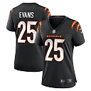 Zennovawear Women's Cincinnati Bengals Chris Evans Black Game Jersey