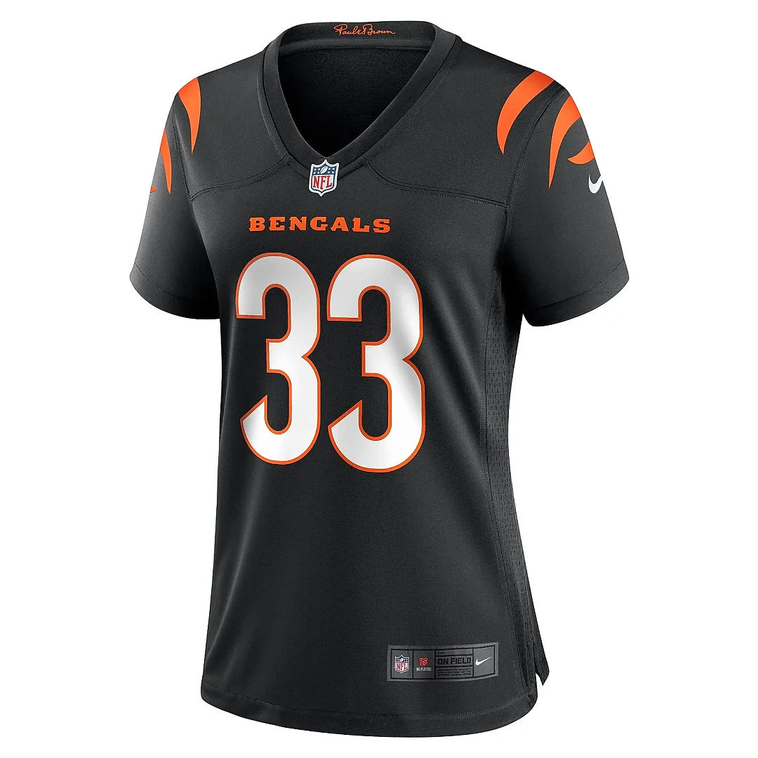 Zennovawear Women's Cincinnati Bengals Daijahn Anthony Black Game Jersey