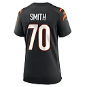 Zennovawear Women's Cincinnati Bengals D'Ante Smith Black Game Jersey