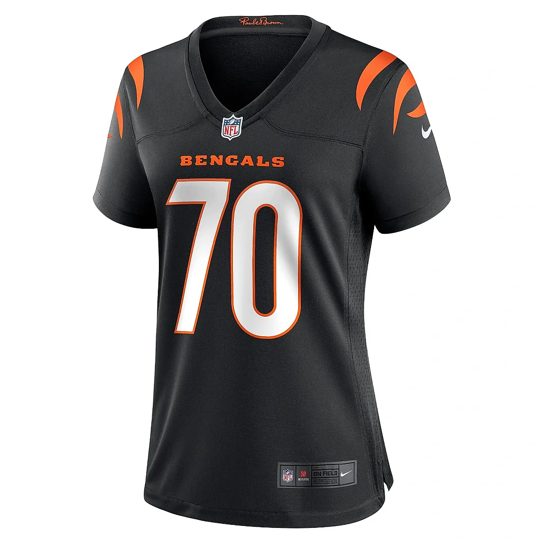 Zennovawear Women's Cincinnati Bengals D'Ante Smith Black Game Jersey