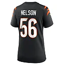 Zennovawear Women's Cincinnati Bengals Garrett Nelson Black Game Jersey