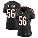 Zennovawear Women's Cincinnati Bengals Garrett Nelson Black Game Jersey