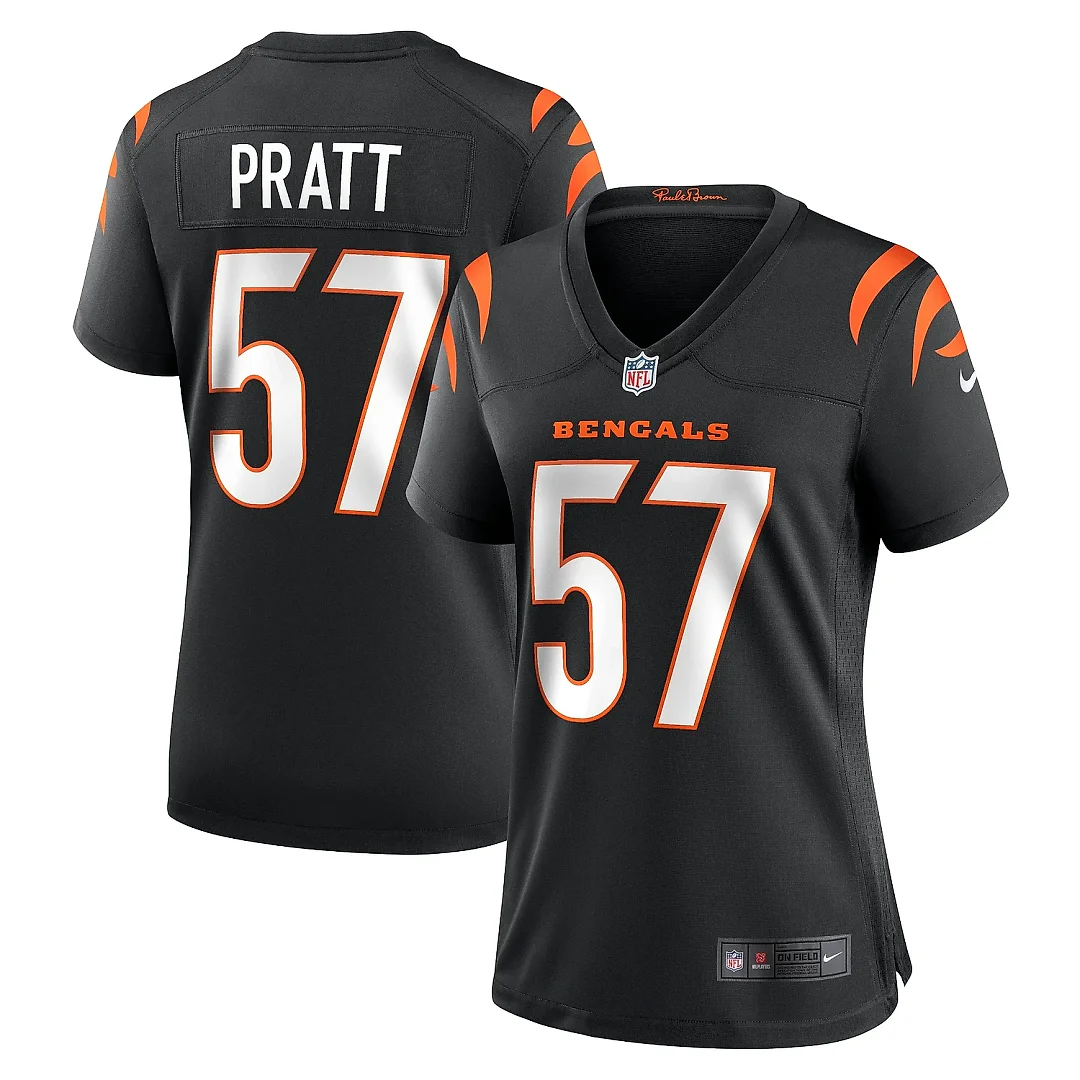 Zennovawear Women's Cincinnati Bengals Germaine Pratt Black Game Jersey
