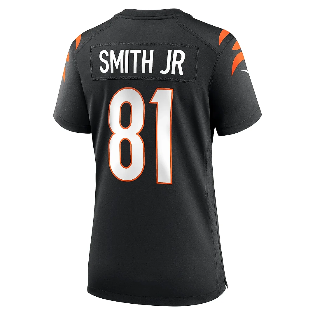 Zennovawear Women's Cincinnati Bengals Irv Smith Jr. Black Game Jersey