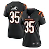 Zennovawear Women's Cincinnati Bengals Jalen Davis Black Game Player Jersey