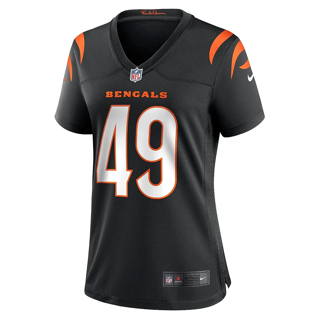 Zennovawear Women's Cincinnati Bengals Joe Bachie Black Game Jersey