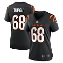 Zennovawear Women's Cincinnati Bengals Josh Tupou Black Game Player Jersey