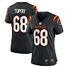 Zennovawear Women's Cincinnati Bengals Josh Tupou Black Game Player Jersey