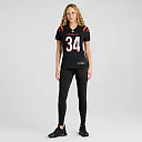 Zennovawear Women's Cincinnati Bengals Khalil Herbert Black Game Jersey