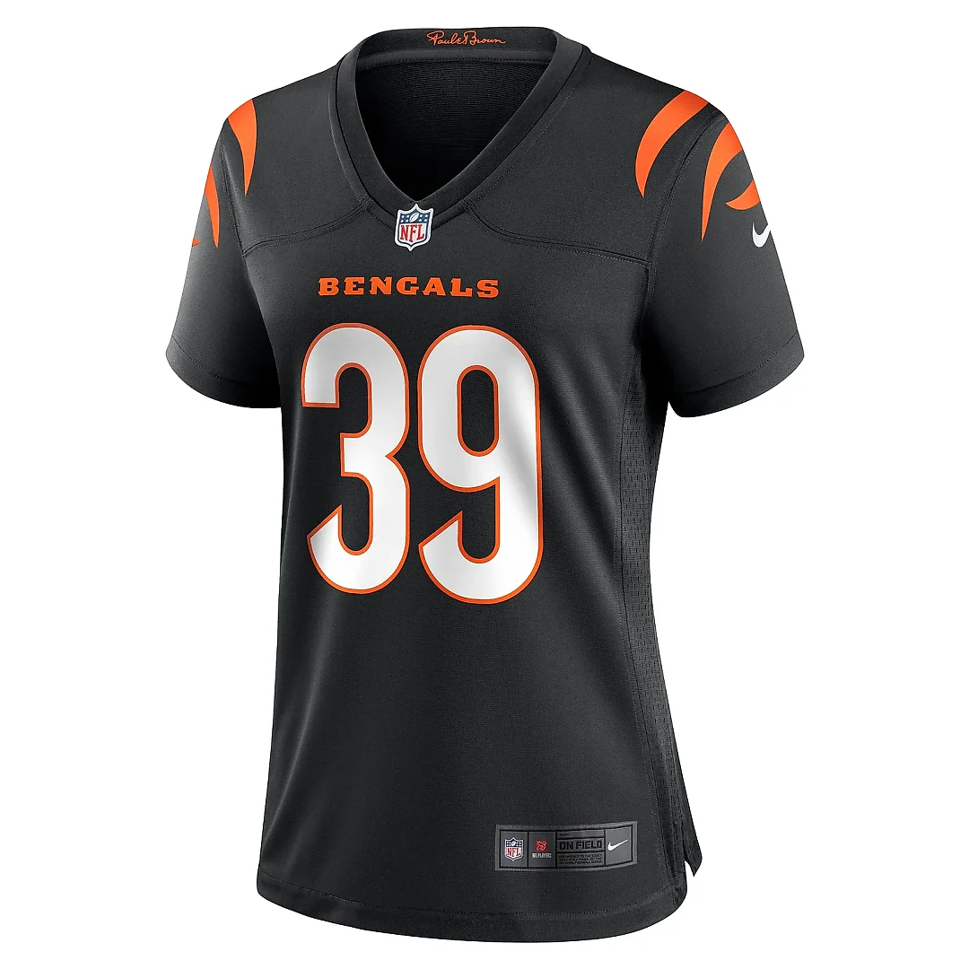 Zennovawear Women's Cincinnati Bengals Lance Robinson Black Game Jersey