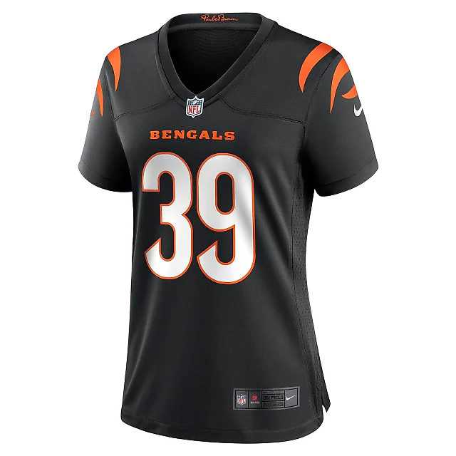 Zennovawear Women's Cincinnati Bengals Lance Robinson Black Game Jersey