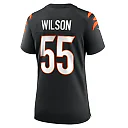 Zennovawear Women's Cincinnati Bengals Logan Wilson Black Game Jersey