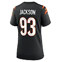 Zennovawear Women's Cincinnati Bengals McKinnley Jackson Black Game Jersey