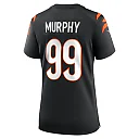 Zennovawear Women's Cincinnati Bengals Myles Murphy Black Team Game Jersey