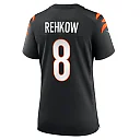 Zennovawear Women's Cincinnati Bengals Ryan Rehkow Black Game Jersey