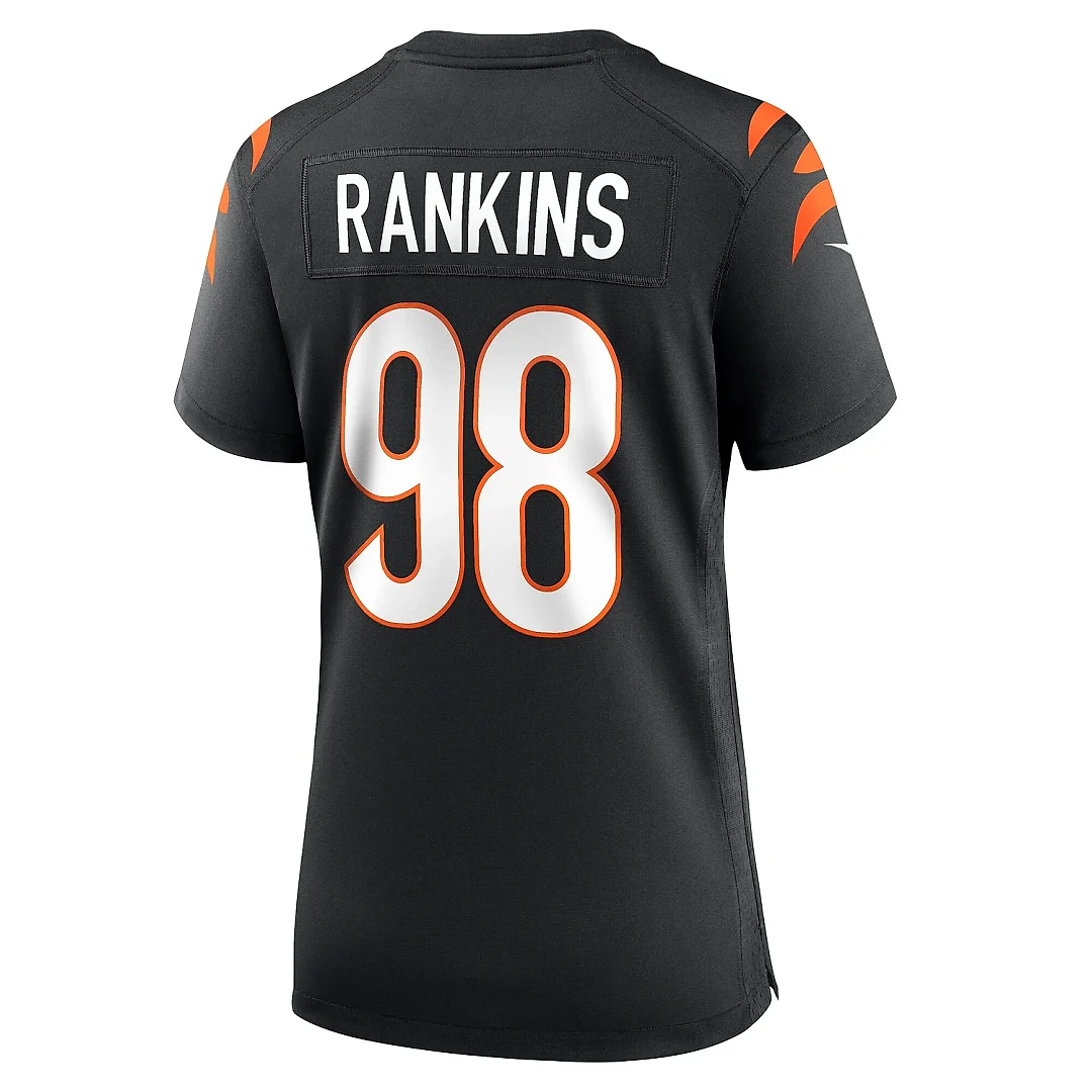Zennovawear Women's Cincinnati Bengals Sheldon Rankins Black Game Jersey