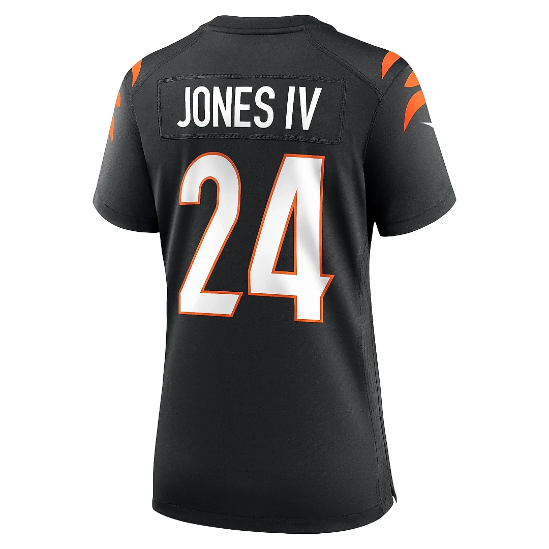 Zennovawear Women's Cincinnati Bengals Sidney Jones Black Game Jersey