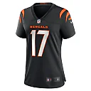 Zennovawear Women's Cincinnati Bengals Stanley Morgan Black Player Game Jersey