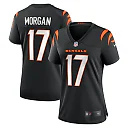 Zennovawear Women's Cincinnati Bengals Stanley Morgan Black Player Game Jersey
