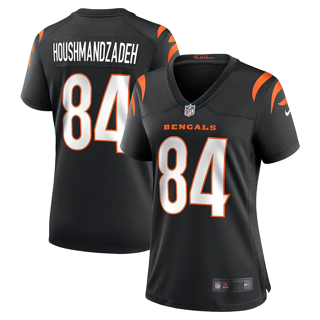 Zennovawear Women's Cincinnati Bengals T. J. Houshmandzadeh Black Team Retired Player Game Jersey