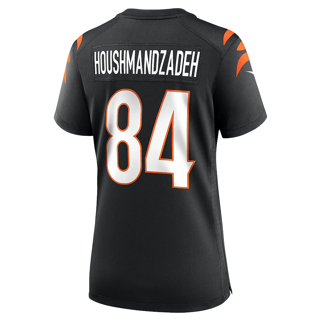 Zennovawear Women's Cincinnati Bengals T. J. Houshmandzadeh Black Team Retired Player Game Jersey