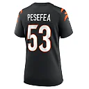 Zennovawear Women's Cincinnati Bengals TJ Pesefea Black Team Game Jersey