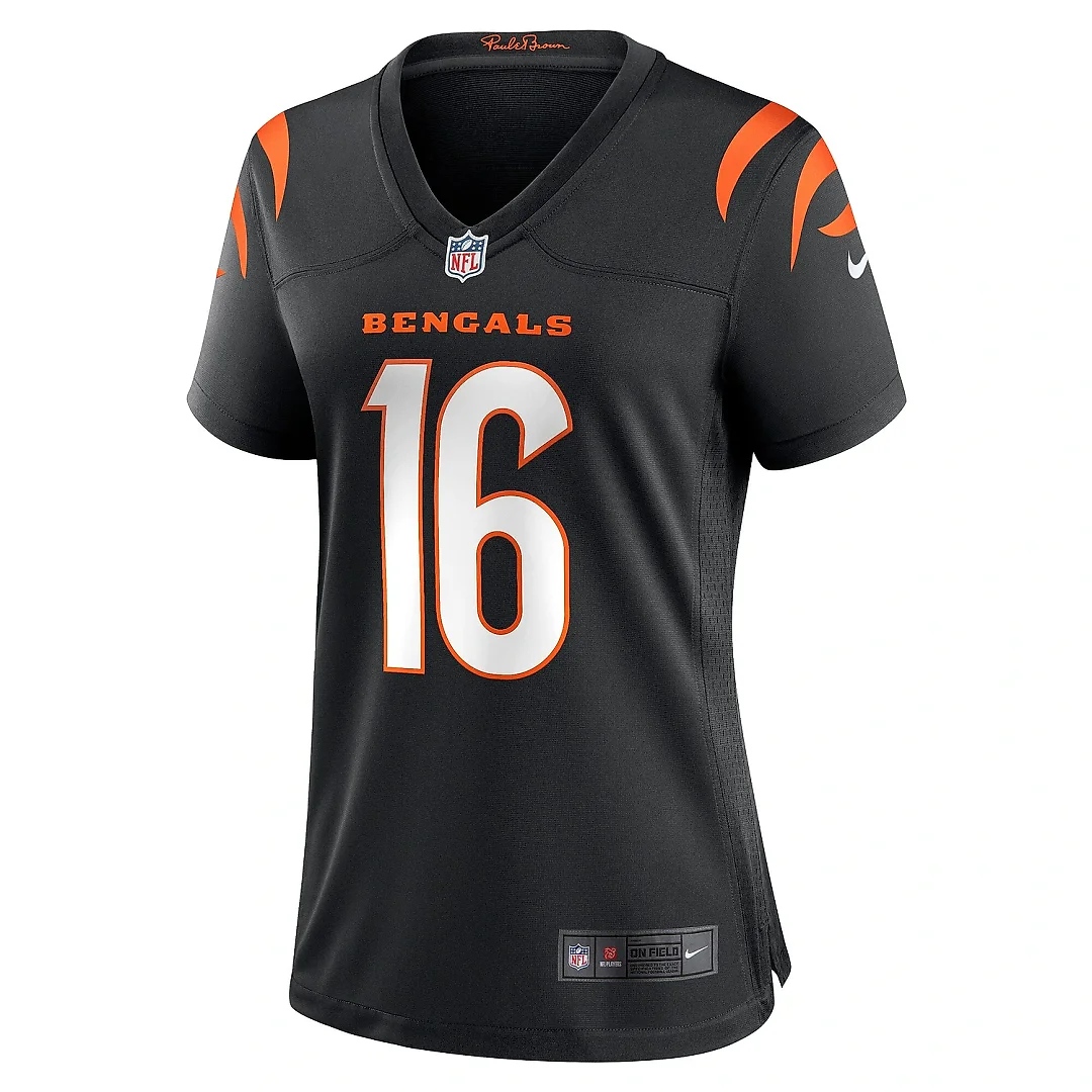 Zennovawear Women's Cincinnati Bengals Trenton Irwin Black Game Player Jersey