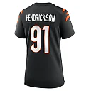 Zennovawear Women's Cincinnati Bengals Trey Hendrickson Black Game Jersey